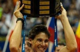 Rafael Nadal � campe�o do Aberto do Brasil 