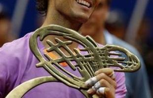Rafael Nadal � campe�o do Aberto do Brasil 