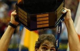 Rafael Nadal � campe�o do Aberto do Brasil 