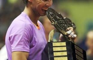 Rafael Nadal � campe�o do Aberto do Brasil 