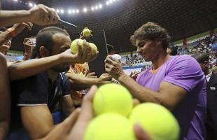 Rafael Nadal � campe�o do Aberto do Brasil 