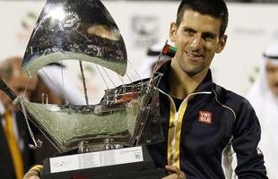 O principal favorito ao t�tulo do ATP 500 de Dubai confirmou sua condi��o. Neste s�bado, Novak Djokovic enfrentou Tomas Berdych na decis�o do torneio disputado nos Emirados �rabes Unidos e s� precisou de dois sets para levar o caneco para a casa. A partida terminou com parciais de 7/5 e 6/3. O s�rvio segue invicto em 2013.
