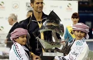 O principal favorito ao t�tulo do ATP 500 de Dubai confirmou sua condi��o. Neste s�bado, Novak Djokovic enfrentou Tomas Berdych na decis�o do torneio disputado nos Emirados �rabes Unidos e s� precisou de dois sets para levar o caneco para a casa. A partida terminou com parciais de 7/5 e 6/3. O s�rvio segue invicto em 2013.