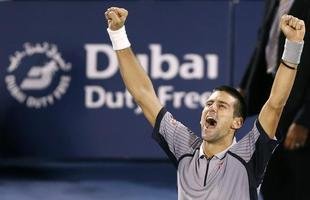 O principal favorito ao t�tulo do ATP 500 de Dubai confirmou sua condi��o. Neste s�bado, Novak Djokovic enfrentou Tomas Berdych na decis�o do torneio disputado nos Emirados �rabes Unidos e s� precisou de dois sets para levar o caneco para a casa. A partida terminou com parciais de 7/5 e 6/3. O s�rvio segue invicto em 2013.