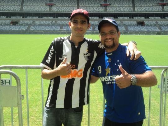 Primeiros torcedores fazem visita ao Mineiro 