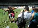 Fotos: primeiros torcedores fazem visita ao Mineiro 