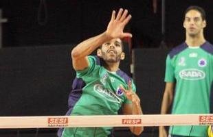 Superliga Masculina: imagens do treino do Cruzeiro desta sexta-feira, em S�o Paulo