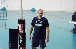 Superliga Masculina: imagens do treino do Cruzeiro desta sexta-feira, em S�o Paulo