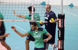 Superliga Masculina: imagens do treino do Cruzeiro desta sexta-feira, em S�o Paulo