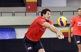 Superliga Masculina: imagens do treino do Sesi desta sexta-feira, em S�o Paulo  