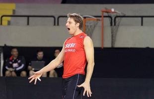 Superliga Masculina: imagens do treino do Sesi desta sexta-feira, em S�o Paulo  