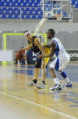 Imagens da vitria minas-tenista na Arena Vivo