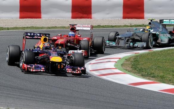 Alonso quebra hist�rico de Barcelona e vence em casa; Massa termina em terceiro