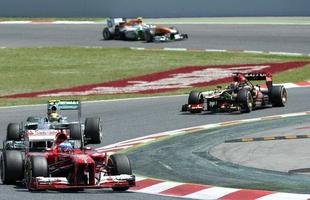 Alonso quebra hist�rico de Barcelona e vence em casa; Massa termina em terceiro