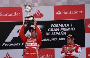 Alonso quebra hist�rico de Barcelona e vence em casa; Massa termina em terceiro