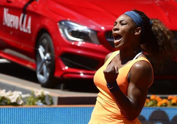 Serena Willians vence Maria Sharapova e fica com t�tulo em Madri
