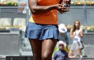 Serena Willians vence Maria Sharapova e fica com t�tulo em Madri