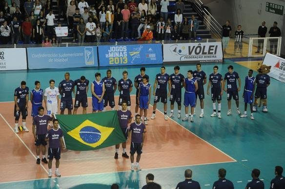 Minas perdeu por 3 sets a 0, dentro de casa, e ficou com vice do Sul-Americano