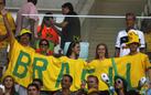 Fotos da torcida brasileira no Maracanã