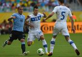 Imagens: decisão do 3º lugar entre Uruguai x Itália