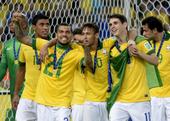 Brasil comemora título da Copa das Confederações