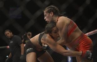 Brasileira Amanda Nunes fez hist�ria ao ser a primeira mulher do pa�s a vencer no UFC
