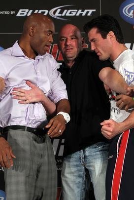 'Gosto de lutas fceis. Por isso, vou lutar contra Anderson'