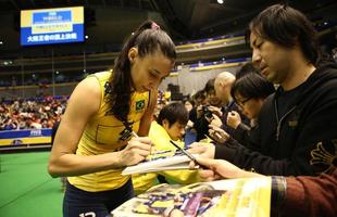 Brasil vence a Rssia de virada, por 3 sets a 1, e est perto do ttulo