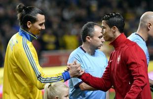 Galeria de imagens do duelo entre Sucia e Portugal na Friends Arena, em Estocolmo, pela repescagem da Copa do Mundo
