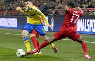 Galeria de imagens do duelo entre Sucia e Portugal na Friends Arena, em Estocolmo, pela repescagem da Copa do Mundo