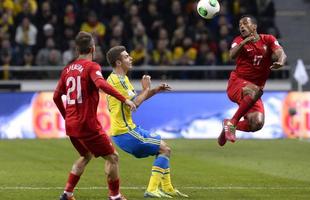 Galeria de imagens do duelo entre Sucia e Portugal na Friends Arena, em Estocolmo, pela repescagem da Copa do Mundo