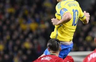 Galeria de imagens do duelo entre Sucia e Portugal na Friends Arena, em Estocolmo, pela repescagem da Copa do Mundo
