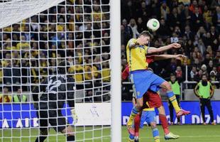 Galeria de imagens do duelo entre Sucia e Portugal na Friends Arena, em Estocolmo, pela repescagem da Copa do Mundo
