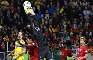 Galeria de imagens do duelo entre Sucia e Portugal na Friends Arena, em Estocolmo, pela repescagem da Copa do Mundo