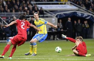 Galeria de imagens do duelo entre Sucia e Portugal na Friends Arena, em Estocolmo, pela repescagem da Copa do Mundo