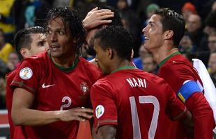 Galeria de imagens do duelo entre Sucia e Portugal na Friends Arena, em Estocolmo, pela repescagem da Copa do Mundo  