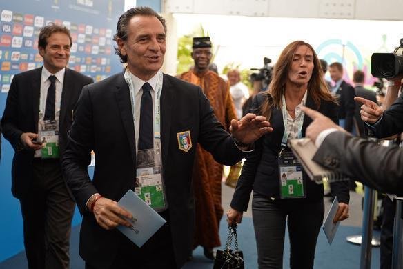 Cesare Prandelli, tcnico da Seleo Italiana