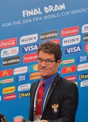 Fabio Capello, tcnico da Seleo Russa