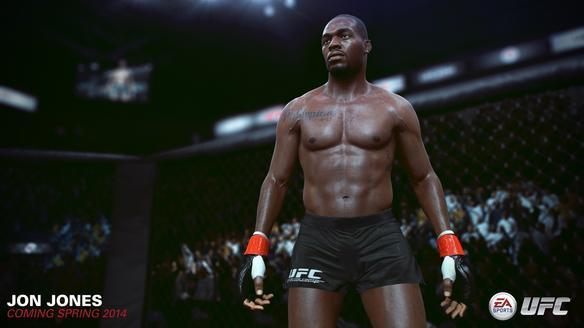 Imagens do novo game do UFC, produzido pela EA Sports - Jon Jones