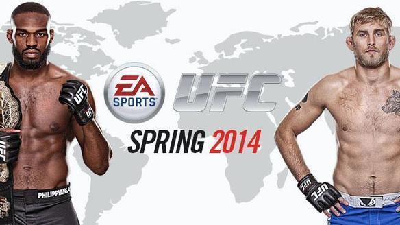 Imagens do novo game do UFC, produzido pela EA Sports - Capa do novo jogo, com Jon Jones e Alexander Gustafsson