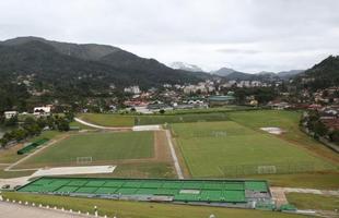 Imagens da nova Granja Comary, reinaugurada nesta quarta-feira. O local ser a casa da seleo brasileira na Copa do Mundo. 