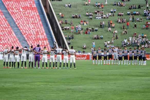 Imagens do empate entre Atltico e Corinthians, em Uberlndia