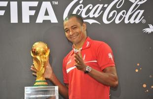 Imagens da taa da Copa do Mundo da Fifa em Belo Horizonte