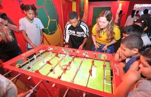 Imagens da taa da Copa do Mundo da Fifa em Belo Horizonte