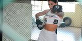 Campe do ltimo Big Brother Brasil, Vanessa Mesquita  ring girl do Jungle Fight