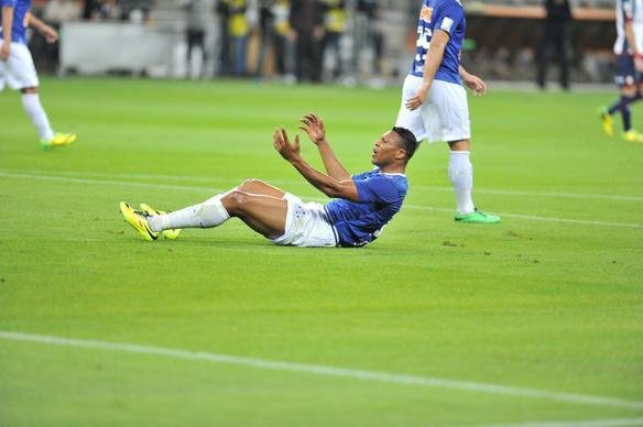 Imagens do jogo entre Cruzeiro e San Lorenzo, no Mineiro, pelas quartas de final da Libertadores