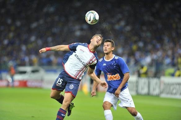 Imagens do jogo entre Cruzeiro e San Lorenzo, no Mineiro, pelas quartas de final da Libertadores