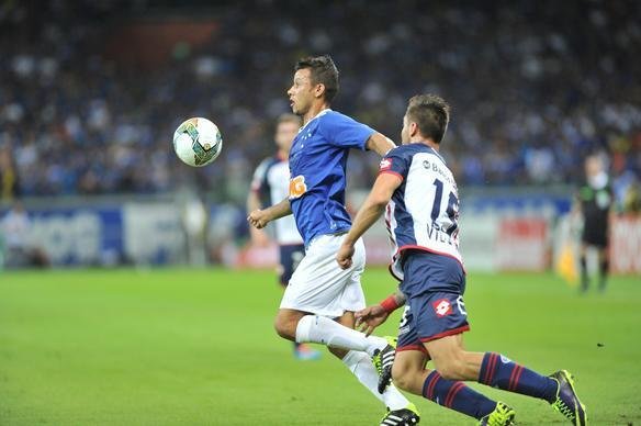 Imagens do jogo entre Cruzeiro e San Lorenzo, no Mineiro, pelas quartas de final da Libertadores