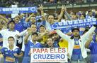Imagens das torcidas de Cruzeiro e San Lorenzo