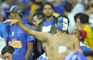 Torcidas de Cruzeiro e San Lorenzo no Mineiro, em duelo das quartas de final da Libertadores